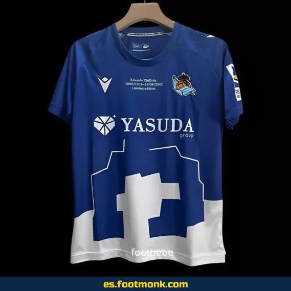 Camiseta Real Sociedad Chillida 2024-2025 Edición Especial – Oficial y Personalizada