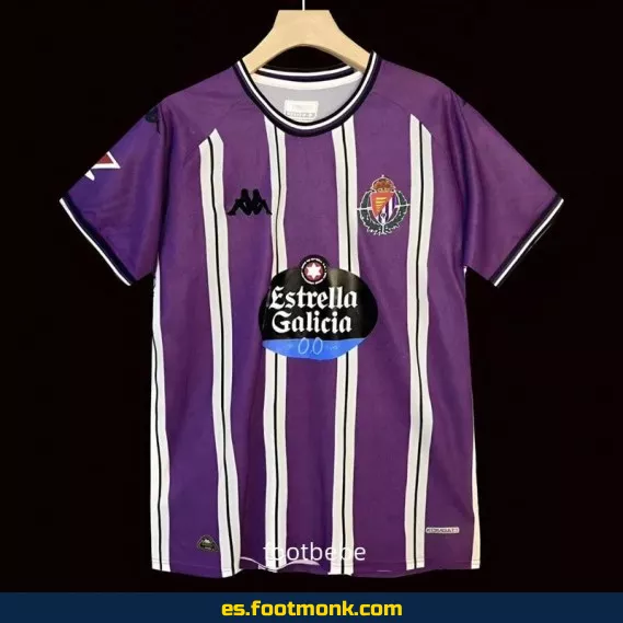 Camiseta Oficial Real Valladolid 2024-2025 - Primera Equipación, Domicilio - Edición Limitada
