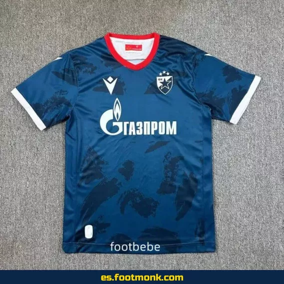Camiseta Exterior Red Star Belgrade 2025-2026 - Edición Oficial