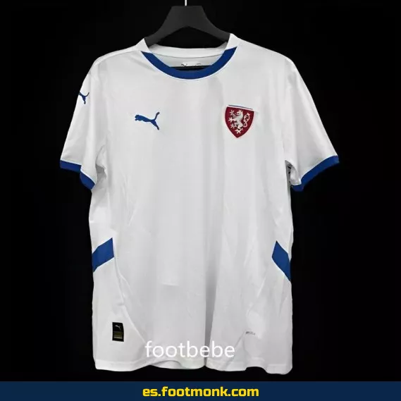 Camiseta de la República Checa 2024-2025 Visitante Blanca – Edición Oficial
