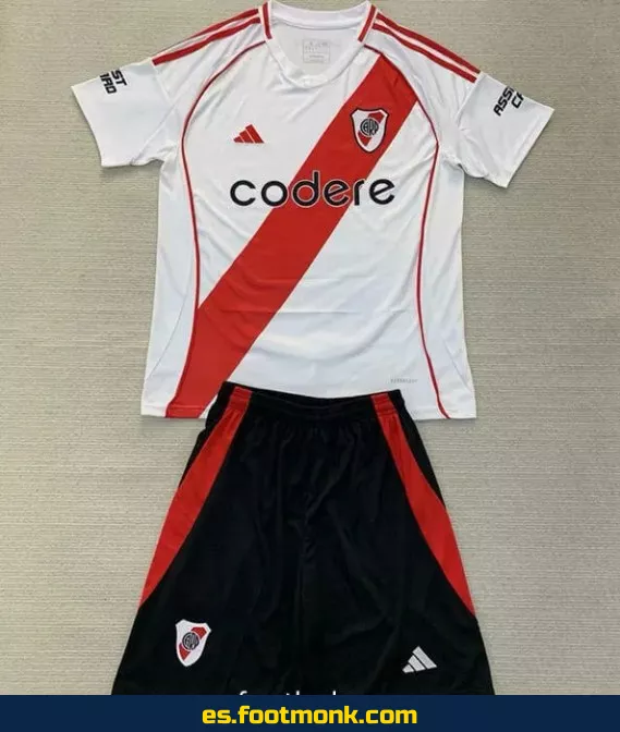 Camiseta River Plate Niños 2024-2025 Local Blanca – Edición Oficial