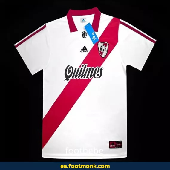Camiseta Vintage River Plate 1998-1999 Edición Domicilio - Réplica Oficial - Fútbol Retro