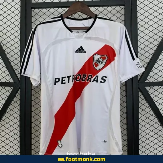 Camiseta Vintage River Plate 2006-2007 Edición Domicilio – Réplica Oficial