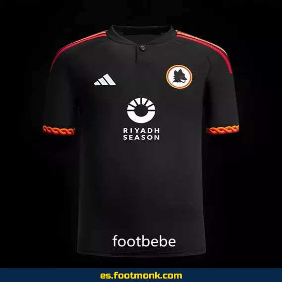 Camiseta AS Roma 2023-2024 Tercera Equipación Negra – Edición Especial