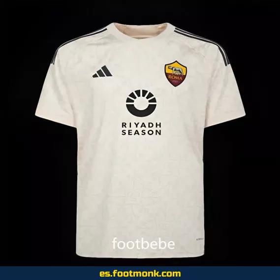 Camiseta Roma 2023-2024 Visitante Blanca - Edición Oficial