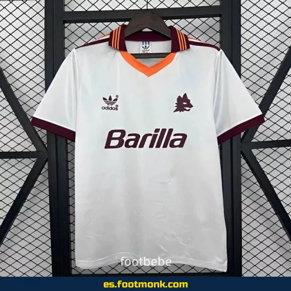 Camiseta Vintage AS Roma 1992-1994 Exterior – Edición Retro Clásica