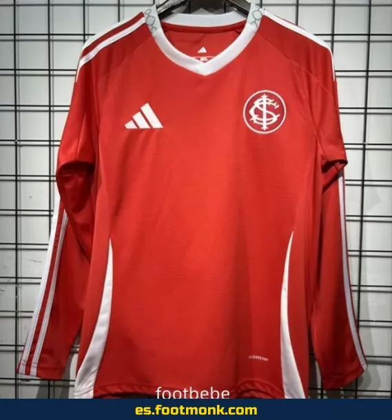 Camiseta Oficial SC Internacional 2025-2026 Local Manga Larga – Edición Especial
