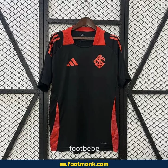 Camiseta de Entrenamiento SC Internacional 2025-2026 Negra – Edición Oficial