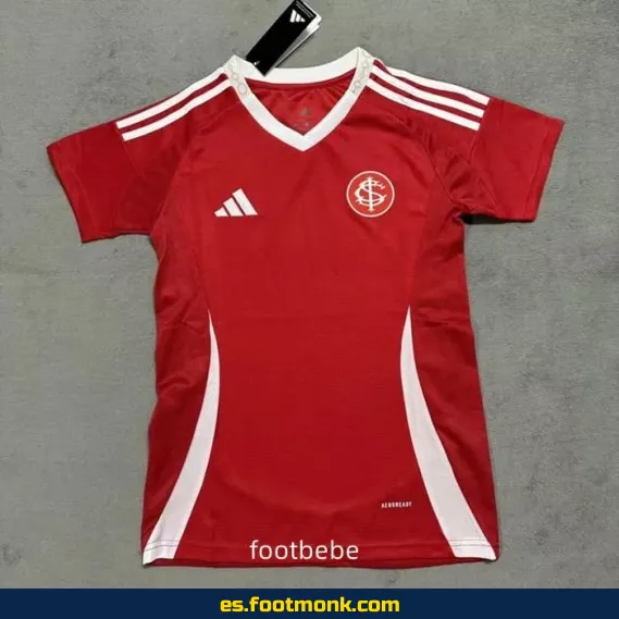 Camiseta Oficial SC Internacional Mujer 2025-2026 Local Roja – Edición Especial, Nueva Temporada