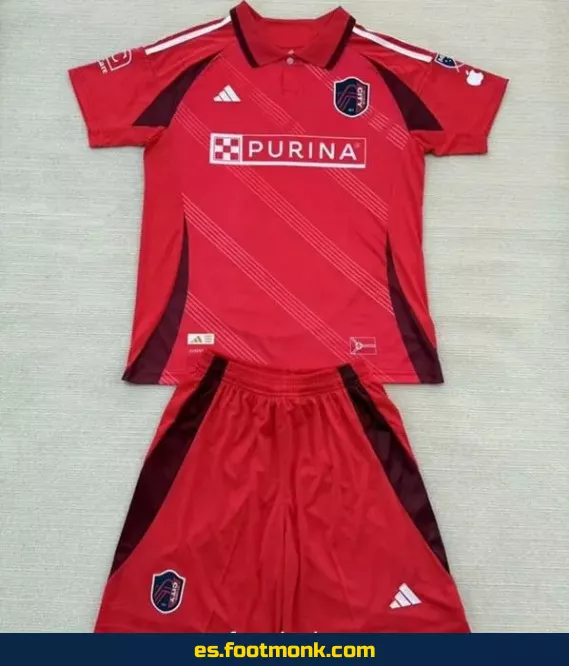 Camiseta Oficial ST Louis City Niños 2025-2026 - Edición Local, Envío a Domicilio