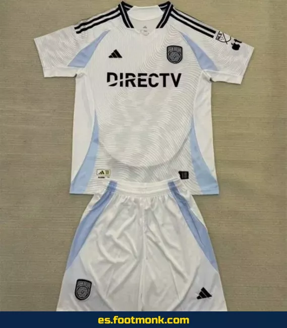 Camiseta San Diego Niños 2025-2026 Exterior Blanca – Camisetas de Fútbol Personalizadas para Niños