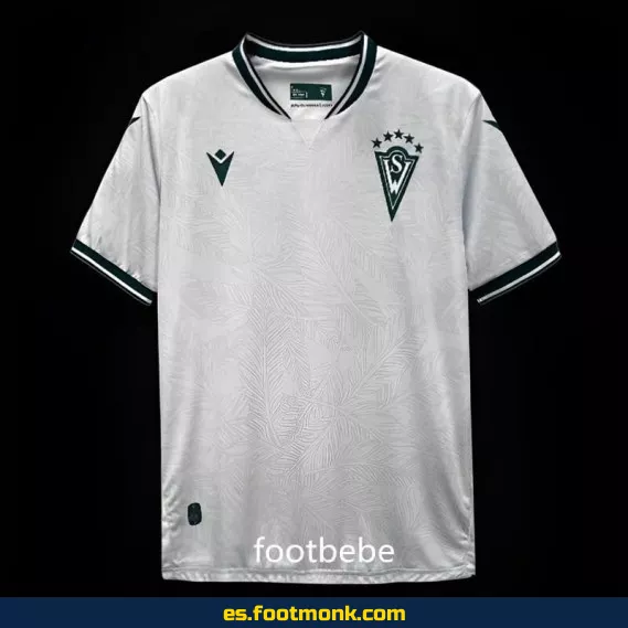 Camiseta Oficial Santiago Wanderers 2024-2025 Visitante Blanca – Edición Nueva Temporada