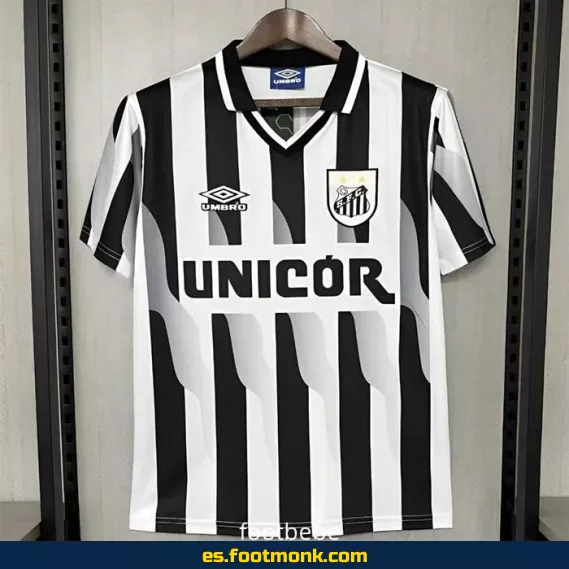 Camiseta retro Santos 1998 exterior - Edición vintage - Réplica oficial
