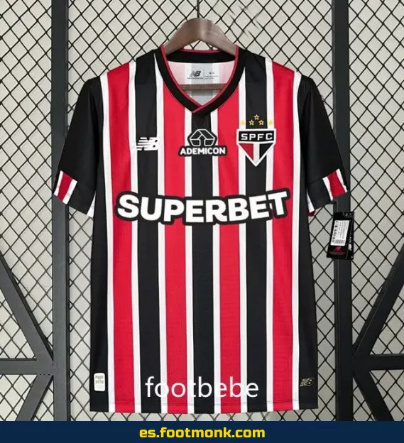 Camiseta São Paulo 2024-2025 Visitante con Patrocinio – Edición Oficial