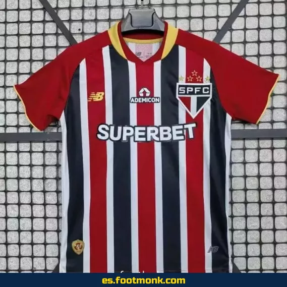 Camiseta Exterior São Paulo 2025-2026 - Edición Oficial