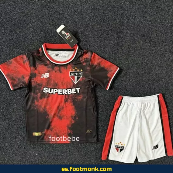 Camiseta Third São Paulo Niños 2024-2025 - Edición Oficial