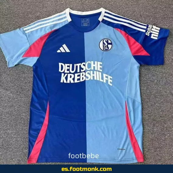Camiseta Oficial del Schalke 04 2024-2025 Azul – Edición Nueva Temporada