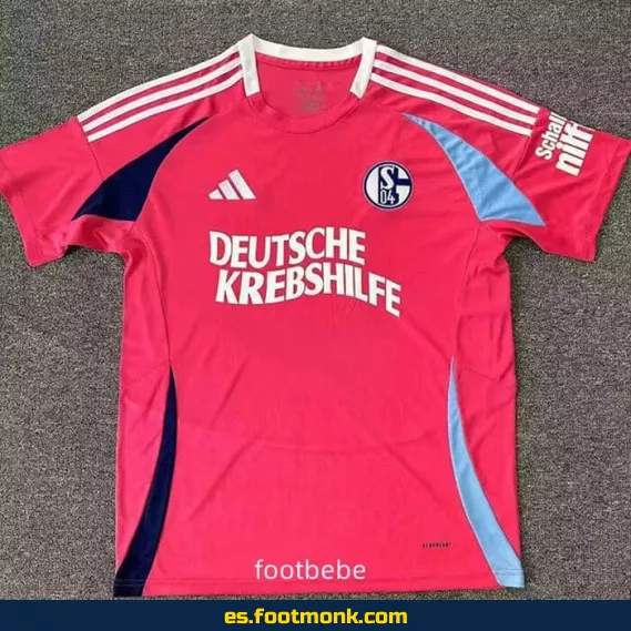 Camiseta Oficial del Schalke 04 2024-2025 - Edición Especial Roja - Temporada Actual