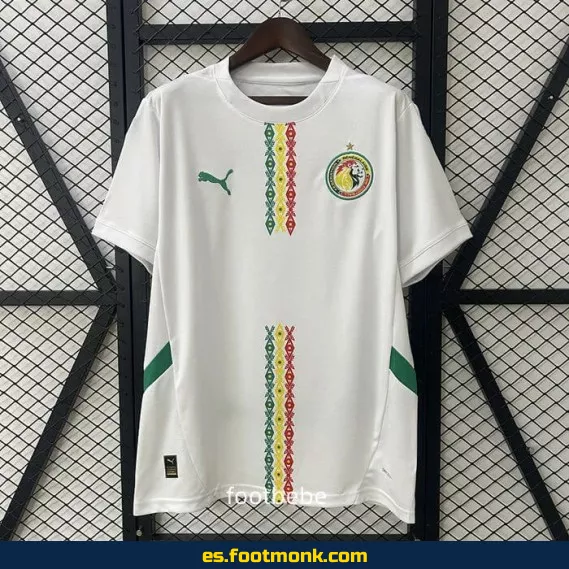 Camiseta Senegal 2024-2025 Local Blanca – Edición Oficial