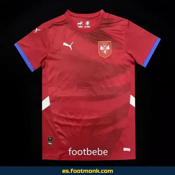 Camiseta Oficial de Serbia Euro 2024 Local Roja – Edición Especial