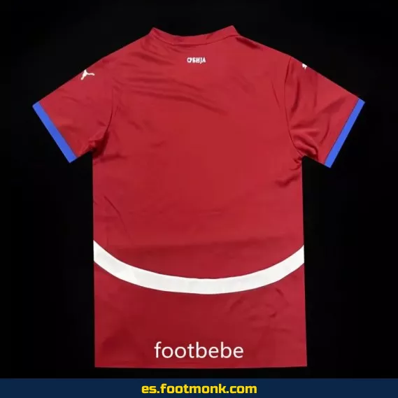 Camiseta Oficial de Serbia Euro 2024 Local Roja – Edición Especial