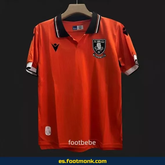 Camiseta Sheffield Wednesday Tercera 2024-2025 Naranja – Edición Oficial