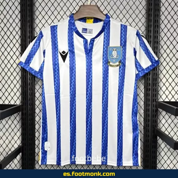 Camiseta Oficial Sheffield Wednesday 2024-2025 Local - Edición Nueva Temporada
