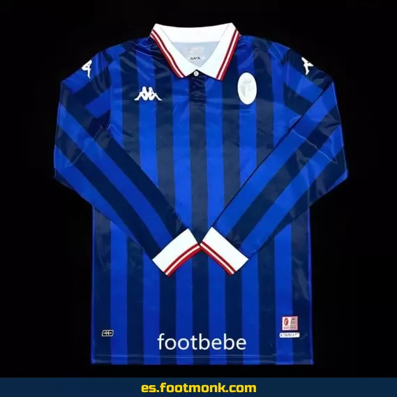 Camiseta Oficial SSC Bari 2024-2025 Manga Larga Azul – Edición Especial