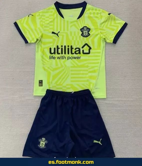 Camiseta Oficial Southampton Niños 2024-2025 - Tercera Equipación