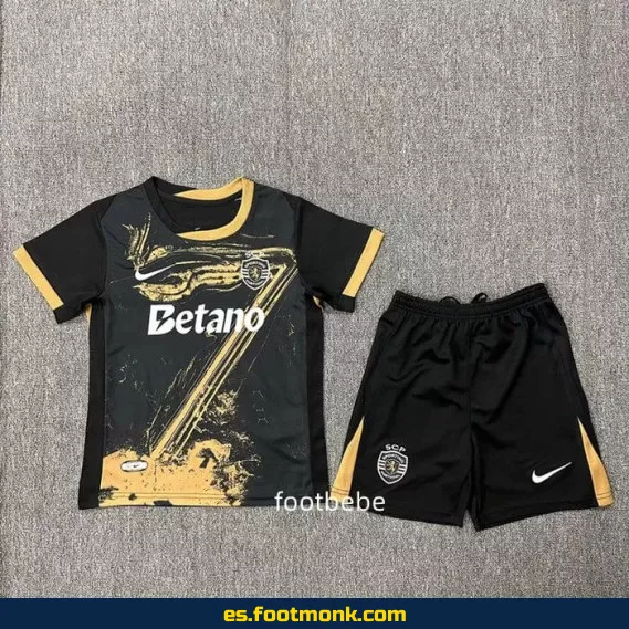Camiseta Tercera Equipación Sporting CP Niños 2024-2025 – Edición Oficial