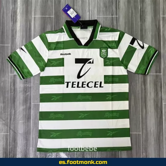 Camiseta Vintage Sporting CP 1999-2000 - Edición Especial Domicilio - Réplica Oficial