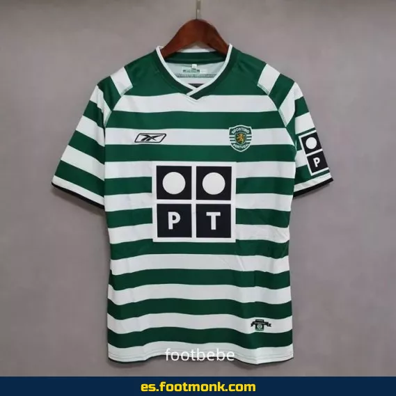 Camiseta Vintage Sporting CP 2003-2004 Edición Especial - Domicilio - Réplica Oficial