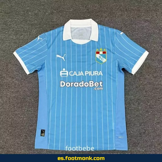 Camiseta Oficial Sporting Cristal 2025-2026 - Edición Domicilio | Tienda de Fútbol Online