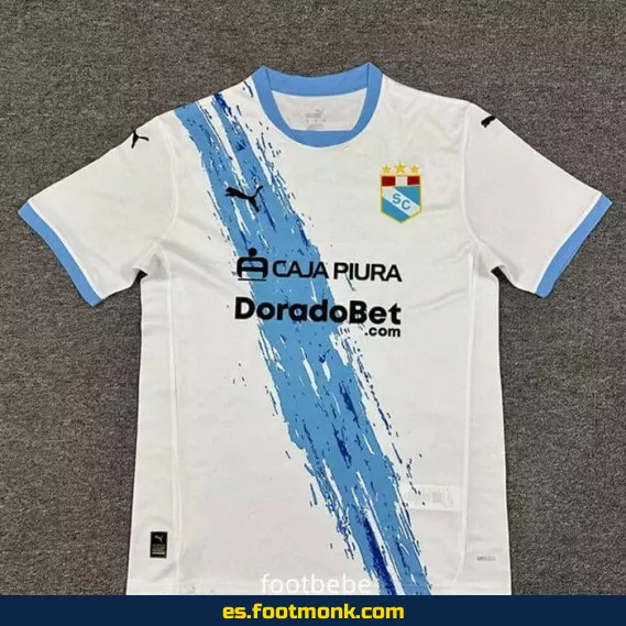 Camiseta Oficial Sporting Cristal 2025-2026 - Edición Exterior - Temporada Nueva - Envío a Domicilio