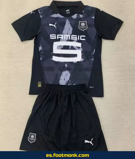 Camiseta Stade Rennais Tercera Equipación Niños 2024-2025 – Edición Oficial