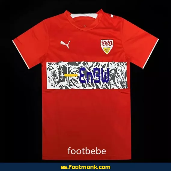 Camiseta Stuttgart Vintage 2006-2007 Exterior Roja – Edición Retro Oficial