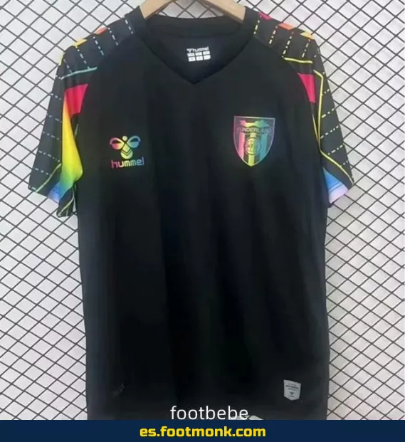 Camiseta Oficial Sunderland 2025-2026 Negra – Edición Nueva Temporada