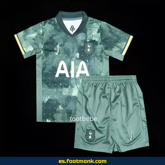 Camiseta Tottenham Niños 2024-2025 Tercera Equipación - Edición Oficial
