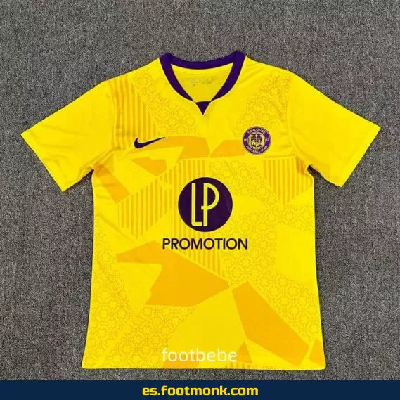 Camiseta Toulouse 2024-2025 Visitante Amarilla – Edición Oficial