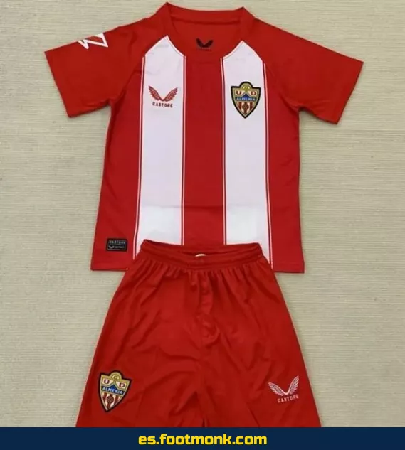 Camiseta oficial UD Almería infantil 2024-2025 - Primera equipación - Envío a domicilio