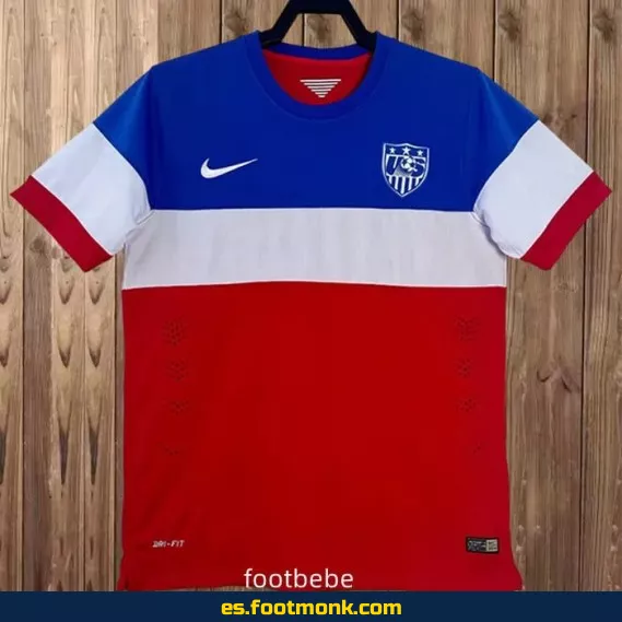 Camiseta Vintage USA 2014 Exterior – Edición Retro