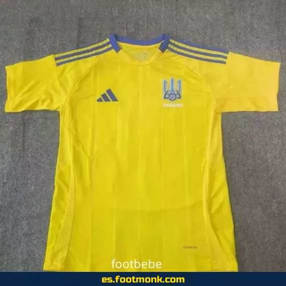 Camiseta Ucrania 2024-2025 Amarilla – Edición Oficial