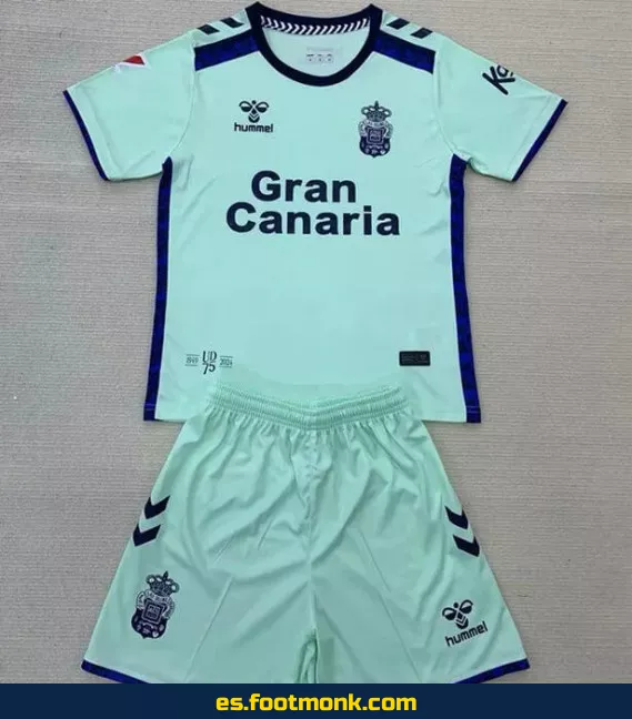 Camiseta de fútbol del Unión Deportiva Las Palmas 2024-2025 Tercera Edición Oficial Niños