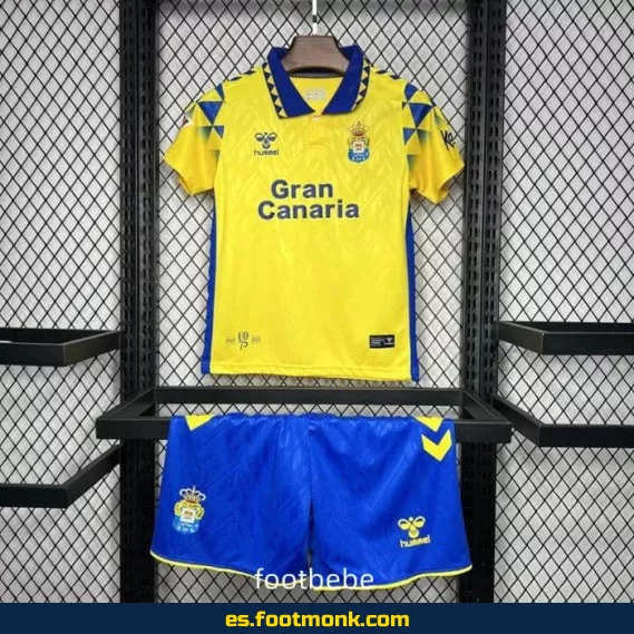 Camiseta Oficial UD Las Palmas Infantil 2024-2025 - Domicilio - Talla Niño - Edición Limitada