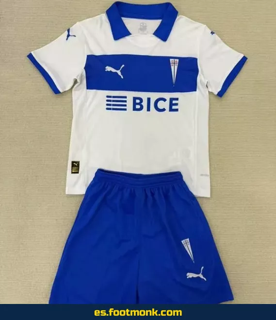 Camiseta Oficial Universidad Católica Niños 2025-2026 Local Blanca – Edición Especial