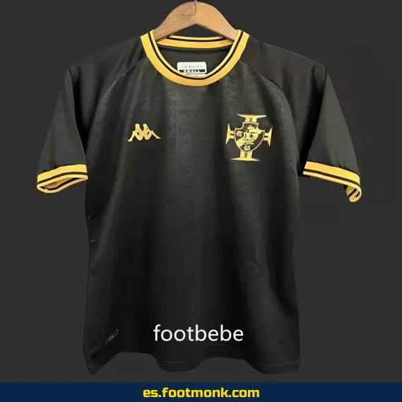 Camiseta de Entrenamiento Vasco da Gama 2023-2024 Negra - Edición Oficial