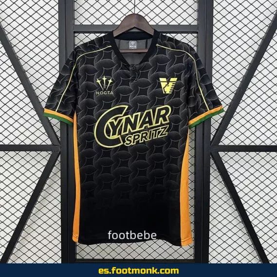 Camiseta Venezia 2024-2025 Negra – Edición Oficial – Envío a Domicilio