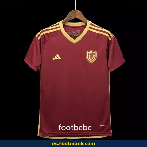 Camiseta Venezuela 2024 Copa América Roja – Edición Especial – Réplica Oficial
