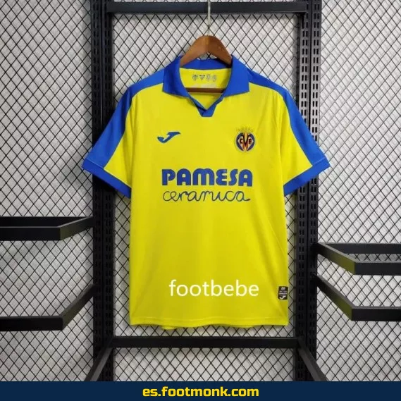 Camiseta Oficial Villarreal 2023 Edición Especial 100 Aniversario - Amarilla