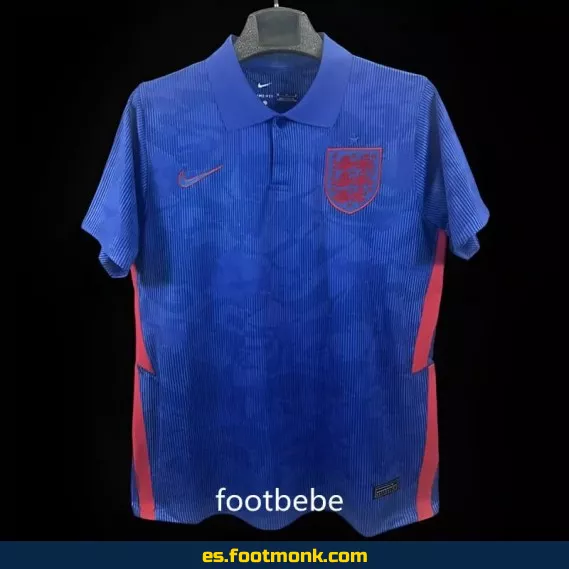 Camiseta Vintage Inglaterra 2020 Exterior Azul – Edición Retro